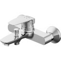Комплект Душевой уголок STWORKI Хельсинки DE018RL9090200 90x90 см профиль хром матовый + душевая стойка и смеситель