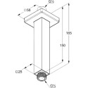 Кронштейн для верхнего душа Kludi A-QA 6654505-00