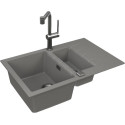 Мойка кухонная Alveus Cadit Granital 70 concrete