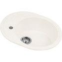 Мойка кухонная AquaGranitEx M-18l белая