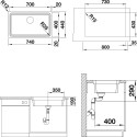 Мойка кухонная Blanco Etagon 700-IF