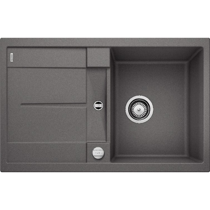 Мойка кухонная Blanco Metra 45S 518868 темная скала
