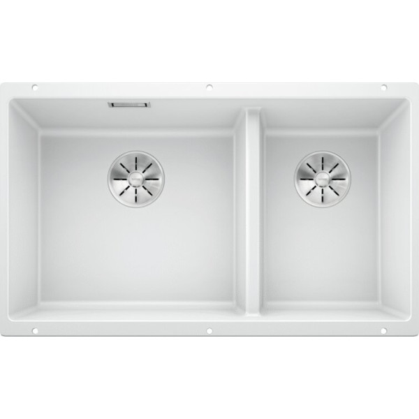 Мойка кухонная Blanco Subline 430/270-U белая