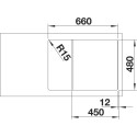 Мойка кухонная Blanco ZIA 45 S Compact 524723 алюметаллик