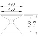Мойка кухонная Blanco Zerox 450-IF