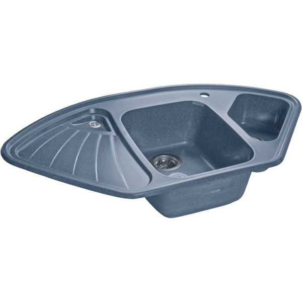 Мойка кухонная GranFest Corner C-1040 E графит