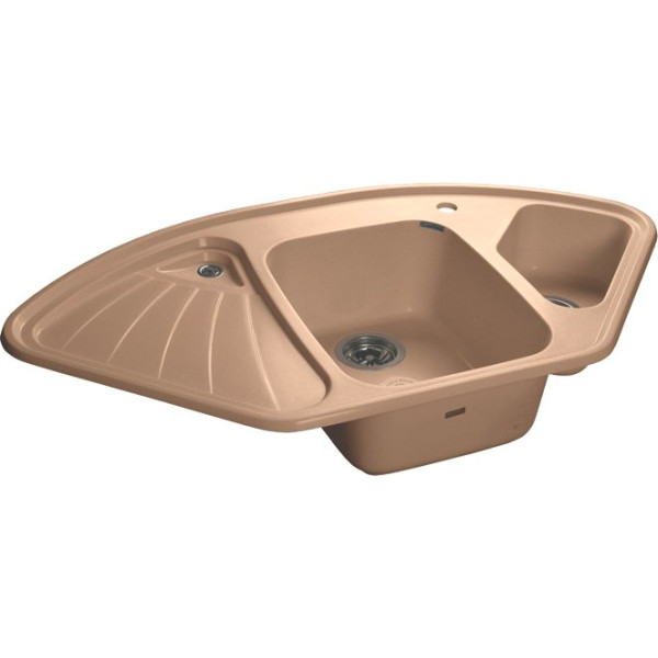 Мойка кухонная GranFest Corner C-1040 E топаз