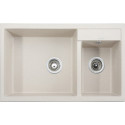 Мойка кухонная Kaiser KG2M-8050-SB песочный мрамор