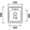 Мойка кухонная Kaiser KSS-6050