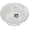 Мойка кухонная Mixline ML-GM Gloss 01 белая