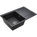 Мойка кухонная Paulmark Flugen PM217850-BL черный