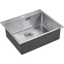Мойка кухонная Paulmark Isar PM805951-BS брашированная нержавеющая сталь