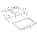 Мойка кухонная Paulmark PM238150-CO кофе