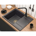 Мойка кухонная Paulmark Weimar PM216550-BL черный