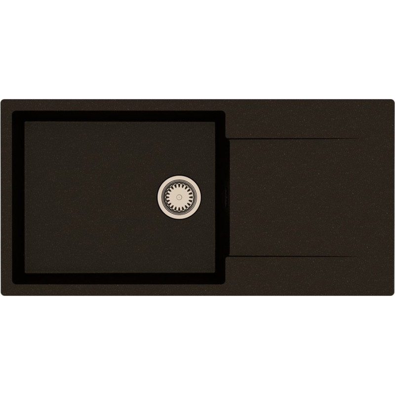 Мойка кухонная Reginox Amsterdam 540 3,5" black silvery
