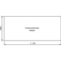 Мойка кухонная Reginox Nevada 40x30 LUX OKG left L сталь