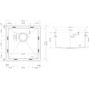 Мойка кухонная Seaman Eco Bremen SBO-4345