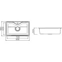 Мойка кухонная Seaman Eco Wien SWT-8050