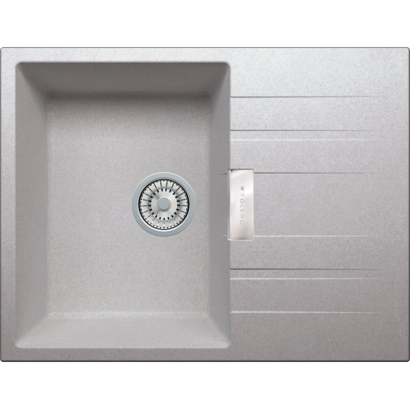 Мойка кухонная Tolero Loft TL-650/001 cерый металлик