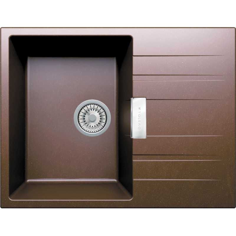 Мойка кухонная Tolero Loft TL-650/817 коричневая