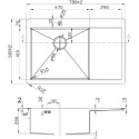 Мойка кухонная Zorg Light ZL R 780510-L