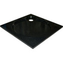 Поддон для душа GuteWetter Deluxe 90x90x2 Q черный