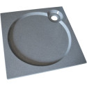 Поддон для душа GuteWetter Deluxe 90x90x2 Q серый