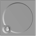 Поддон для душа GuteWetter Deluxe 90x90x2 Q серый