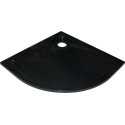 Поддон для душа GuteWetter Deluxe 90x90x4 R черный