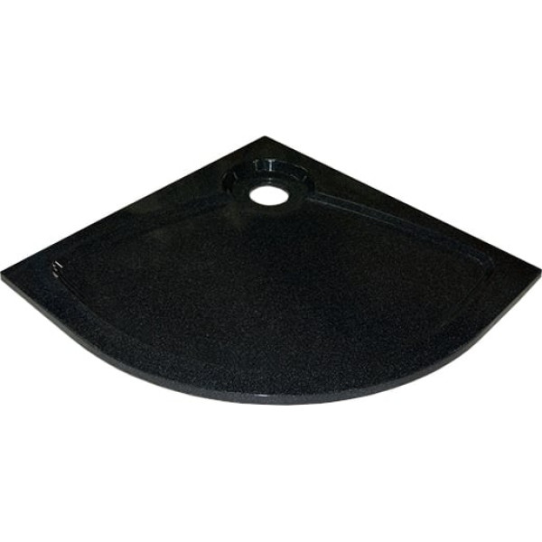 Поддон для душа GuteWetter Deluxe 90x90x4 R черный