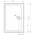 Поддон для душа Radaway Doros D Compact 100x80