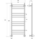 Полотенцесушитель электрический Energy G ERGO 120x50