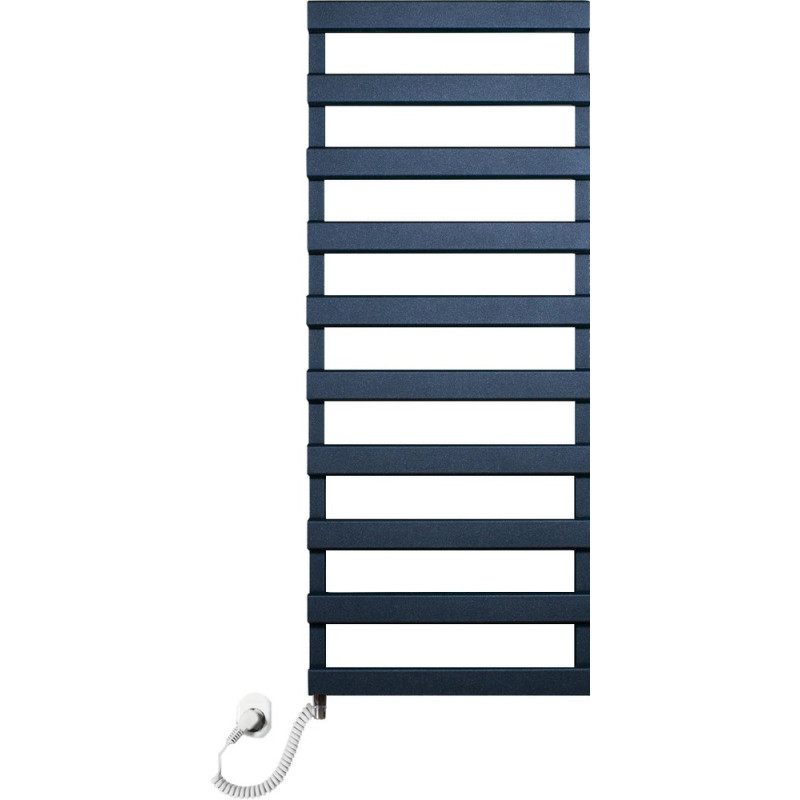 Полотенцесушитель электрический Luxrad Scala New 064418 123х50 L, черный, терморегулятор selmo pad