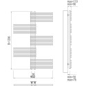 Полотенцесушитель электрический Terminus Европа П30 500*1296