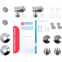 Полотенцесушитель водяной Energy Ideal 100x50
