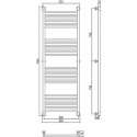 Полотенцесушитель водяной Сунержа Богема+ 150x50, прямая