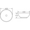 Раковина BelBagno BB1077