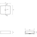 Раковина Galassia SmartB 7414 45x38