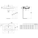 Раковина Ideal Standard Strada K078701 70 см