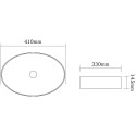 Раковина SantiLine SL-1016MB черный матовый