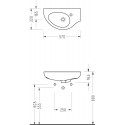 Раковина Serel Friendly 6741