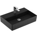 Раковина Villeroy & Boch Memento 4A226LS5 ebony, ceramicplus, без перелива