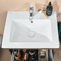 Раковина Villeroy & Boch Venticello 412465R1 65х50, alpin ceramicplus, с переливом