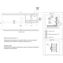 Раковина Цвет и Стиль Фишка 170 R