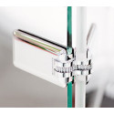 Шторка на ванну GuteWetter Trend Pearl GV-862A правая 110 см стекло бесцветное, фурнитура хром