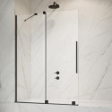 Шторка на ванну Radaway Furo Black PND II 120 L