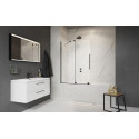 Шторка на ванну Radaway Furo Black PND II 120 L