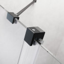 Шторка на ванну Radaway Furo Black PND II 120 L