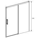 Шторка на ванну Radaway Idea PN DWJ 170 R