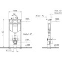 Система инсталляции для унитазов VitrA Uno 720-5800-01EXP